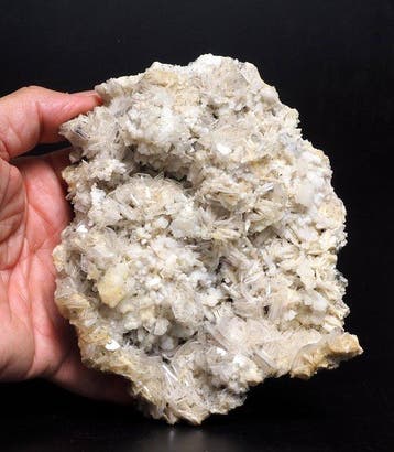 Bariet Kristallen op matrix - Hoogte: 15 cm - Breedte: 13