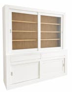 Buffetkast Design wit met eiken interieur 200cm, Huis en Inrichting, Ophalen of Verzenden, Nieuw
