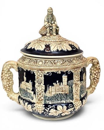 Marzi & Remy - Kom - Voloptueuze 3,2 KG Duitse punch bowl /