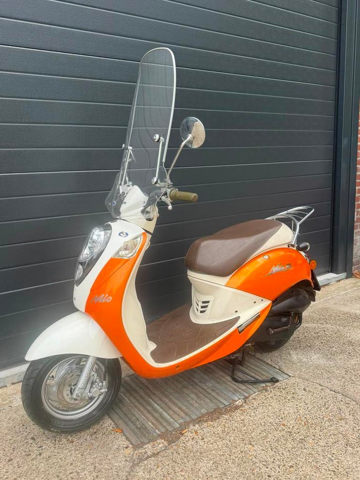 NETTE SYM MIO (snor), Fietsen en Brommers, Scooters | SYM, Maximaal 25 km/u, Mio, Benzine, Gebruikt, Ophalen