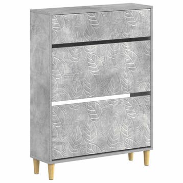 vidaXL Schoenenkast DELFT 78 x 24 x 103 cm Bewerkt hout, Verzenden, Nieuw