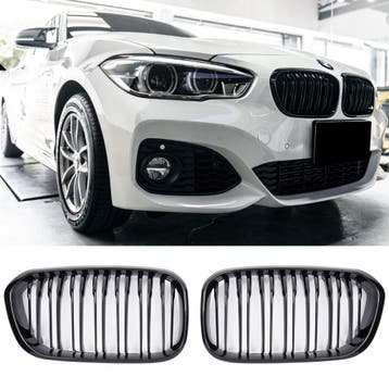 Grille glans zwart geschikt voor BMW 1 Serie F20 F21 |