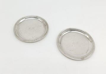 Zaramella, 30 PD - Onderzetter (2) - .800 zilver