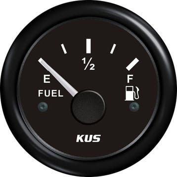 Brandstofmeter Boot 56mm Zwart, Ophalen of Verzenden, Nieuw