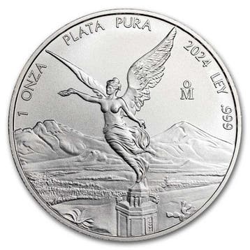 Mexican Libertad 1 oz 2024, Verzenden, Zuid-Amerika, Losse munt, Zilver