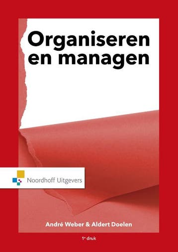 Organiseren amp managen 9789001887971, Boeken, Verzenden, Zo goed als nieuw