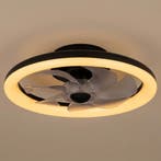 LED Plafondventilator | FLIP | 40cm | 36W | Zwart, Ophalen of Verzenden, Nieuw, Plafondventilator