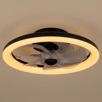LED Plafondventilator | FLIP | 40cm | 36W | Zwart, Witgoed en Apparatuur, Ophalen of Verzenden, Nieuw, Plafondventilator