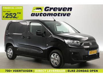 Fiat Doblò 1.5 BlueHDi | 102PK | 3 Zits | Airco | Cruise |, Euro 6, Zwart, Nieuw, Fiat