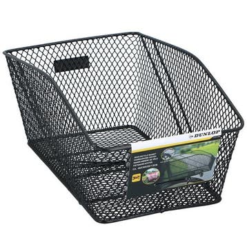 Fietsmand | Dunlop (13 liter, Bagagedrager, Incl. tie wraps), Fietsen en Brommers, Fietsaccessoires | Fietsmanden, Verzenden, Nieuw
