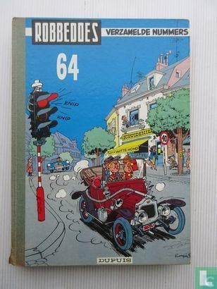 Robbedoes [tijdschrift] - Robbedoes verzamelde nummers 64..., Eén stripboek, Verzenden, Gelezen