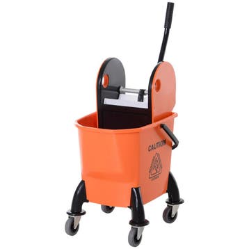 TRUUSK Schoonmaakwagen 26 Liter Met Wringer - Rijdende Emmer, Verzenden, Nieuw