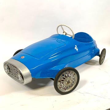 Giordani - Blikken speelgoedauto - Pedal car - Giordani -