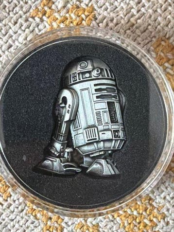 Medaille. Star Wars - R2-D2 (Zonder minimumprijs)
