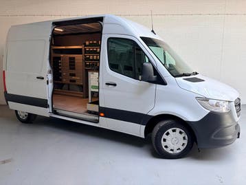 Zakelijke Lease |  Mercedes-Benz Sprinter Servicewagen Autom, Automaat, Stof, Gebruikt, Euro 6