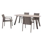 Manolo Cortina dining tuinset 180x95xH75 cm 5 delig, Ophalen of Verzenden, Nieuw