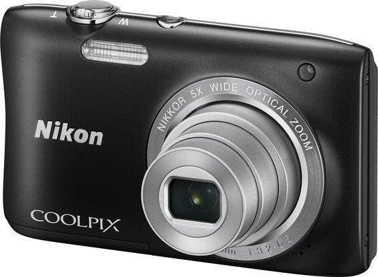 Nikon Coolpix S2900 Digitale Compact Camera - Zwart, Audio, Tv en Foto, Fotocamera's Digitaal, Zo goed als nieuw, Verzenden