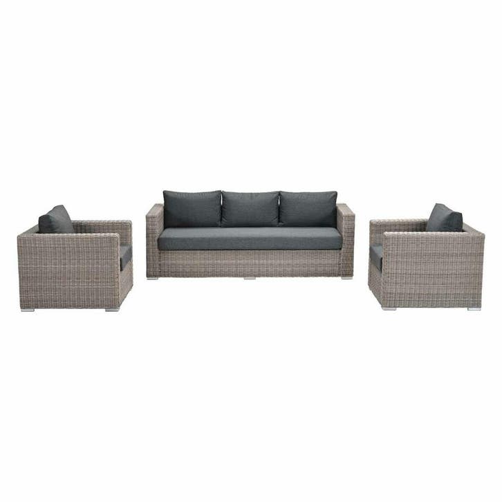 Garden Impressions Tennessee loungeset 3 - delig vintage, Tuin en Terras, Tuinsets en Loungesets, Verzenden