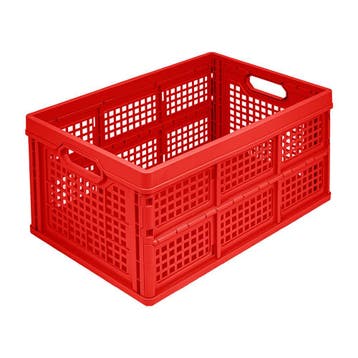 Vouwkrat, bezorgkrat 44 l, industriële kwaliteit, klapkrat, Verzenden