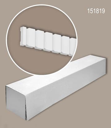 Profhome 151819-box 1 doos 6 lijsten Wandlijst Fries |, Verzenden, Nieuw