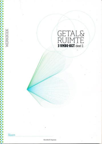 Getal en Ruimte 3 Werkboek deel 1 VMBO-KGT (per stuk), Boeken, Verzenden, Nieuw
