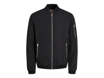 Veiling - Jack &amp; Jones Mash Bomber Zwart - L, Kleding | Heren, Nieuw