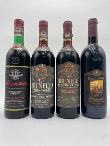 1966 Tenuta il Poggione, 1977, 1978 Silvio Nardi & 1986, Verzamelen, Nieuw