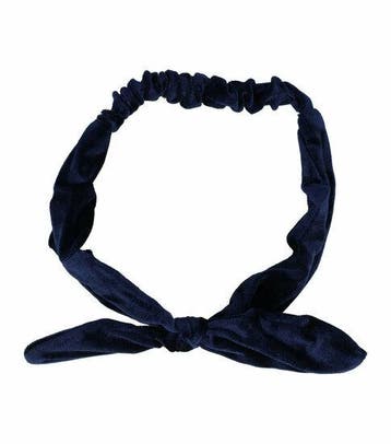 Haarband Knoop 6cm – Strikje met IJzerdraad – Effen Kleur –, Nieuw
