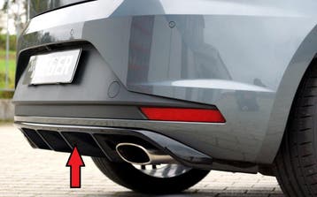 Rieger diffuser | Leon geschikt voor Cupra (5F): 03.14-12.16, Verzenden, Nieuw, Seat