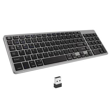 Elementkey V07 Draadloos Toetsenbord met Numeriek Toetsenblo, Verzenden, Nieuw