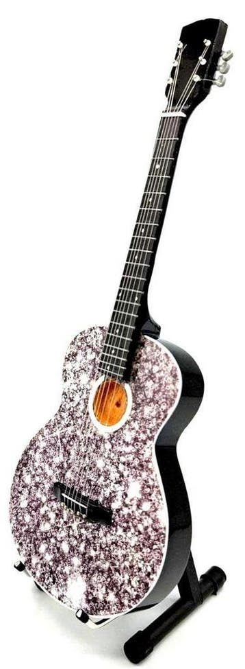 Miniatuur replica Taylor Acoustic gitaar - Taylor Swift, Ophalen of Verzenden, Nieuw, Pop, Beeldje of Miniatuur
