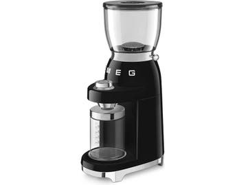 Smeg CGF11BLEU - Koffiemolen - 30 maalstanden - Zwart, Verzenden, Zo goed als nieuw
