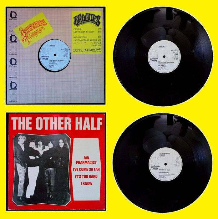 1. The Brogues - Dont Shoot Me Down +3 (12 EP recorded, Cd's en Dvd's, Vinyl Singles