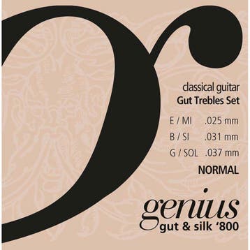 Galli GR2537 trebleset voor klassieke gitaar, Gut & Silk,, Ophalen of Verzenden, Nieuw