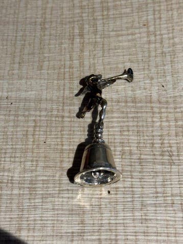 Figuur - Angel Bell - .800 zilver