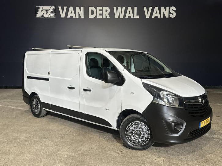 Opel Vivaro 1.6 CDTI 120pk L2H1 Airco | 2x zijdeur | Dakdrag, Auto's, Bestelauto's, Onderhoudsboekje, Lease, Grijs, Handgeschakeld