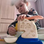Kruzzel Grote Pasta Extruder Boetseerklei Set - Stimuleer..., Ophalen of Verzenden, Nieuw