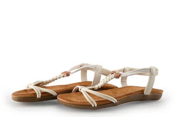 DSTRCT Sandalen in maat 36 Wit, Verzenden, Wit, DSTRCT, Sandalen of Muiltjes