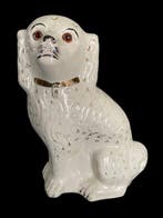 Beeld, Staffordshire dog - groot model - 35 cm - Keramiek, Antiek en Kunst, Curiosa en Brocante