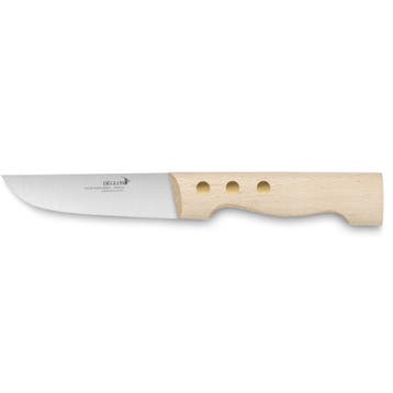 Déglon Steakmes – 11 cm Lemmet – Beukenhouten Handvat, Ophalen of Verzenden, Nieuw, Hout
