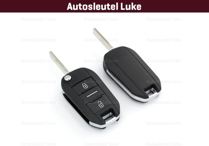 2-knops klapsleutel behuizing kpb1567 voor Citroën, Auto-onderdelen, Elektronica en Kabels, Nieuw, Verzenden