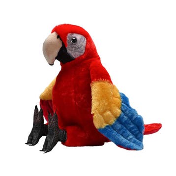 Wild Republic ara knuffel - pluche - 33 cm - papegaai, Verzenden, Nieuw