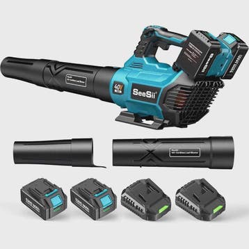 Seesii 40V Accu Bladblazer - Krachtige 680CFM Turbo Blower m, Verzenden, Nieuw