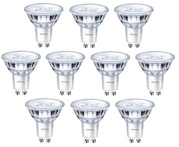 10 stuks Philips LED GU10 3.5W/827 36º 255lm Niet-Dimbaar.., Ophalen of Verzenden, Nieuw