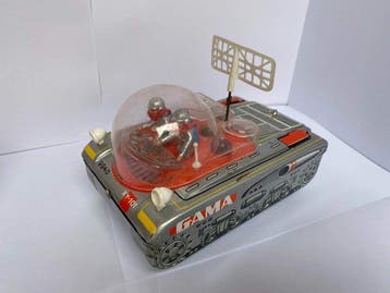 Gama - Blikken speelgoed - Gama 9940 Space Tank (XY-101), Antiek en Kunst