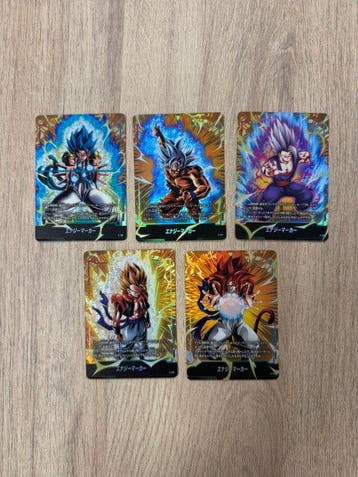 Dragon Ball - 5 Card - Dragon Ball, Lotto 5 Energy Marker –, Nieuw
