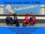 tomos gs01 scooter / nieuw / 25 of 45 km/h /showroom deals!, Ophalen, Nieuw