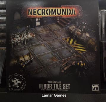 Necromunda Floor tile Set (Warhammer nieuw), Ophalen of Verzenden, Nieuw