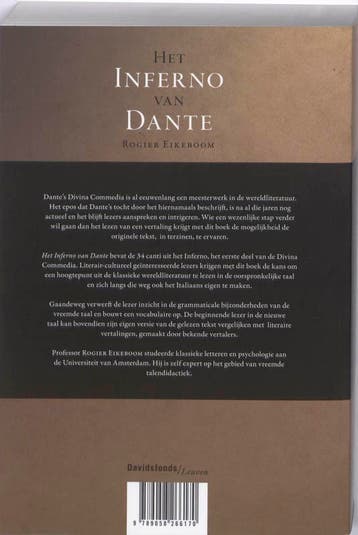 Het Inferno van Dante / Klassiekers lezen in de, Boeken, Verzenden, Gelezen, R. Eikeboom