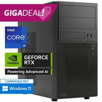 PC voor Foto- en 4K Videobewerking -  Core i9 en Desktop PC, Computers en Software, Desktop Pc's, Nieuw